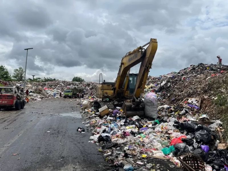 GUNUNG SAMPAH: DLH Banjarmasin memprediksi TPA Basirih akan ikut terdampak lonjakan sampah dari kehadiran jutaan jemaah ke Sekumpul maupun Nataru.