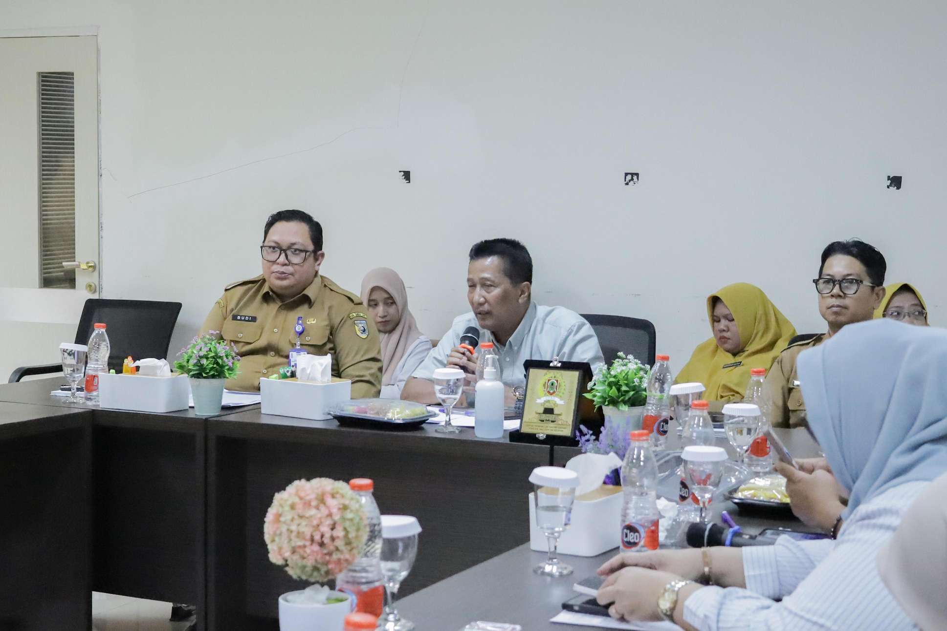 KOORDINASI: Komisi IV DPRD saat melaksanakan monitoring dan koordinasi ke RSUD H. Boejasin Kabupaten Tanah Laut, Selasa (16/12).