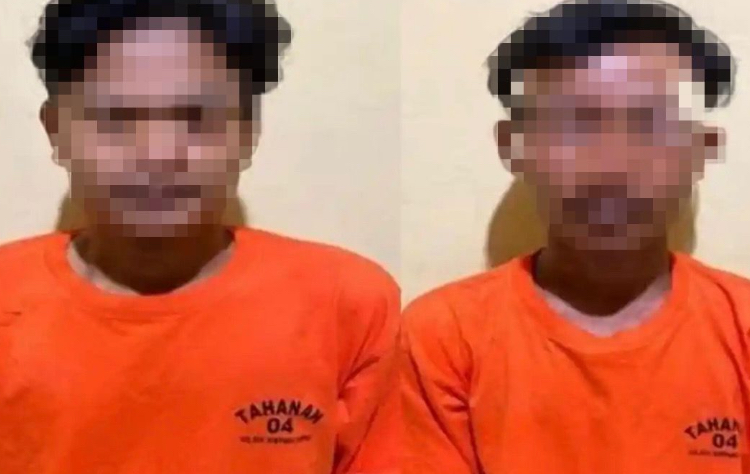 Unit Reskrim Polsek Simpang Empat menangkap dua pemuda berinisial MU (21) dan AW (24) karena diduga menyetubuhi anak di bawah umur.