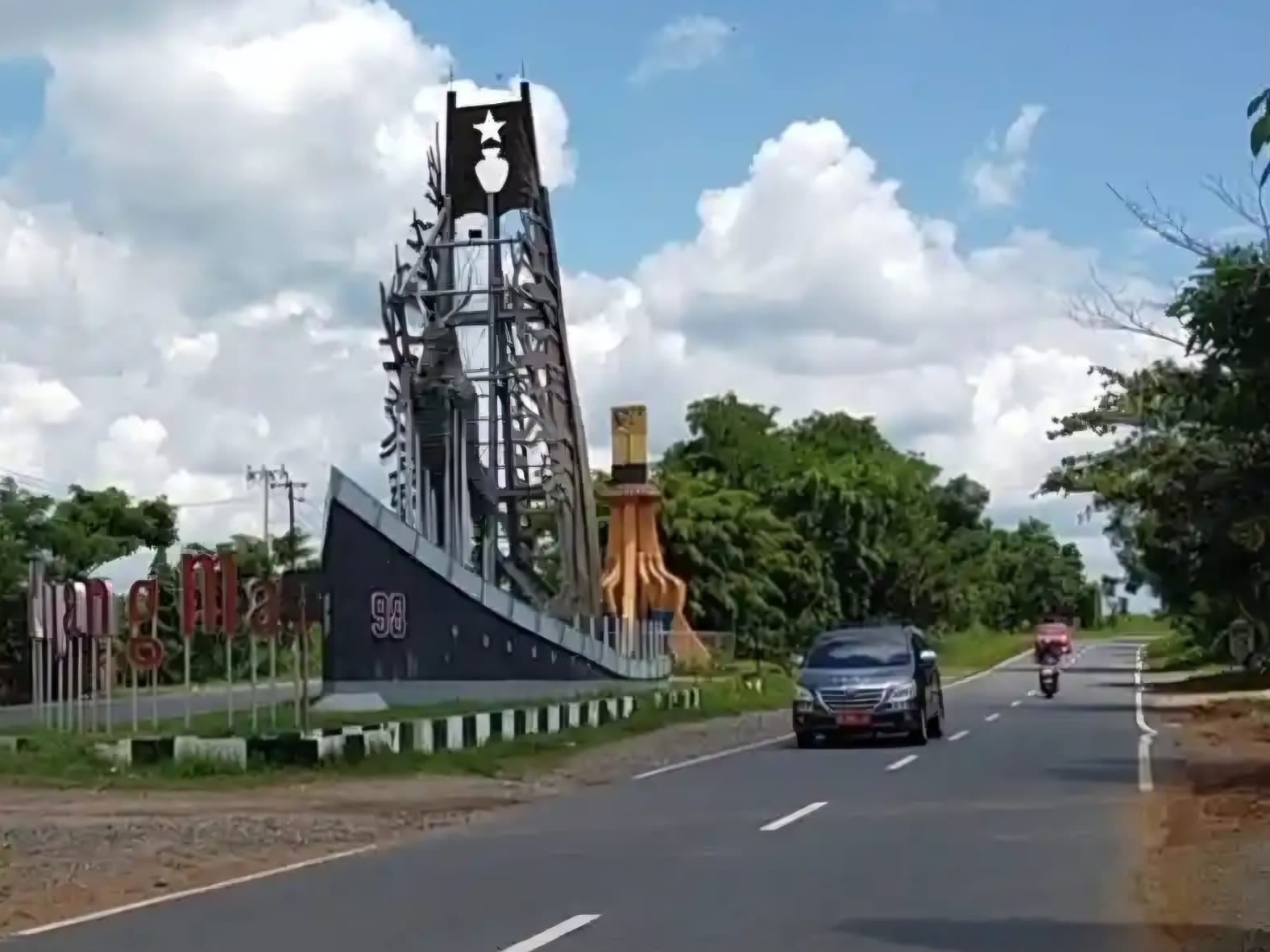 DISIAPKAN: Posko warung gratis bagi jemaah Momen 5 Rajab akan dibangun Pemkab Tala di wilayah Gunung Kayangan Pelaihari.