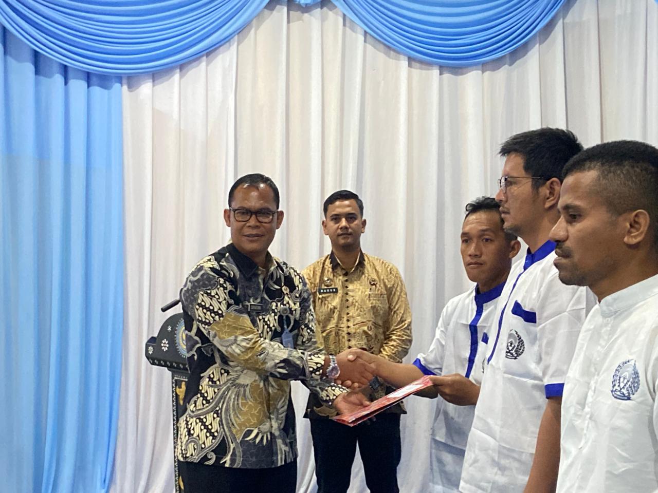 REMISI: Sebanyak 17 warga binaan beragama Kristen di Lapas Kelas IIB Banjarbaru menerima Remisi Khusus Natal 2025.