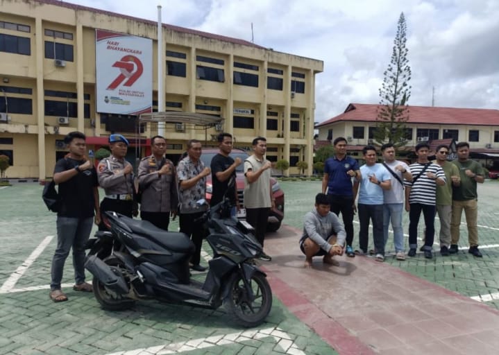 BERHASIL DIBEKUK: Pembunuh Mahasiswi FEB ULM Zahra Dilla berhasil dibekuk polisi.