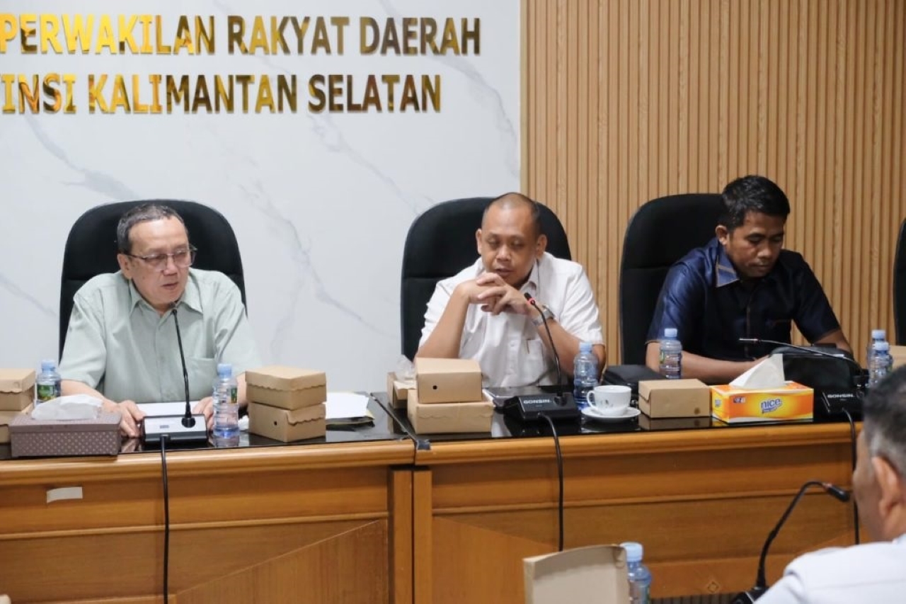 FINALISASI: Pansus I DPRD Kalsel finalisasi Raperda Pemberdayaan Organisasi Masyarakat. (DPRD KALSEL)