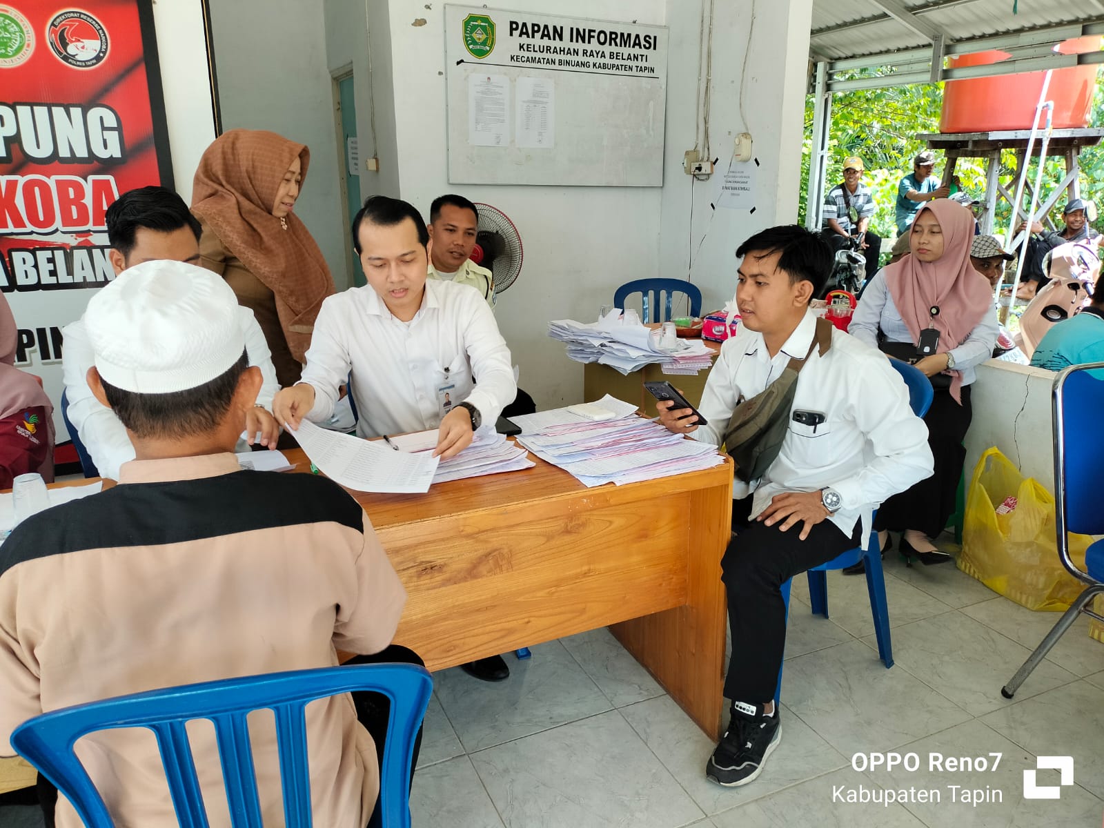 TUNTAS: Dinas Sosial Kabupaten Tapin sudah merealisasikan penyaluran BST Pengendalian Inflasi untuk warga di 9 kelurahan.