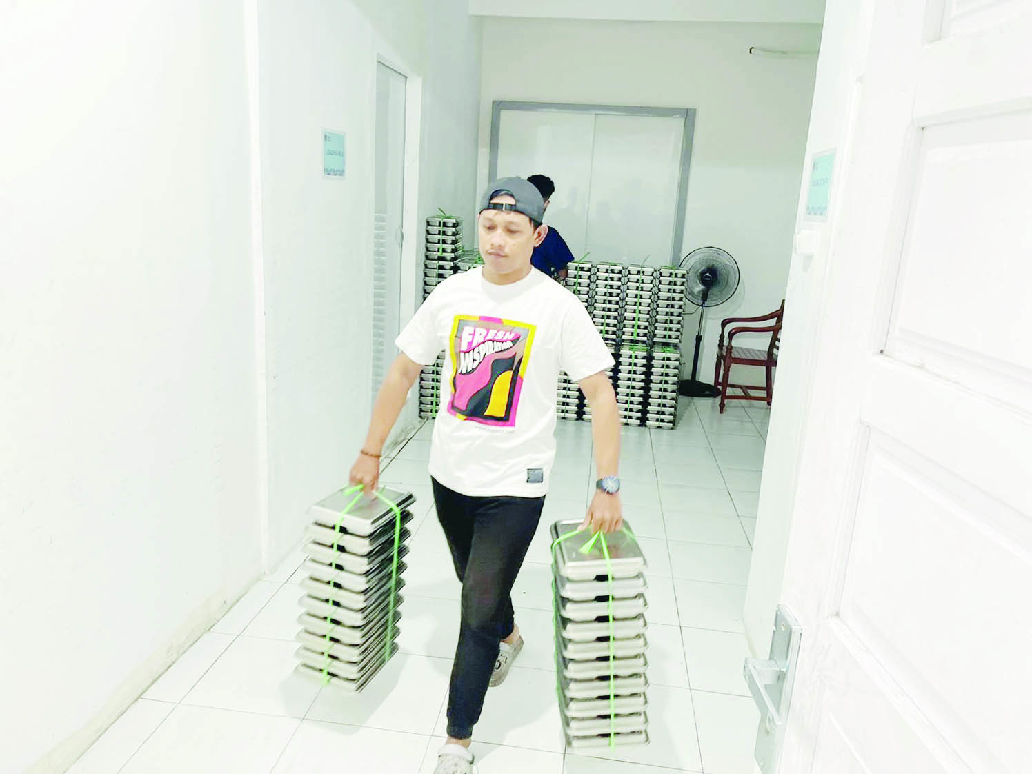 DAPUR MGB: Standar kualitas MBG di Banjarmasin yang dibagikan ke sekolah akan diatur melalui perda.