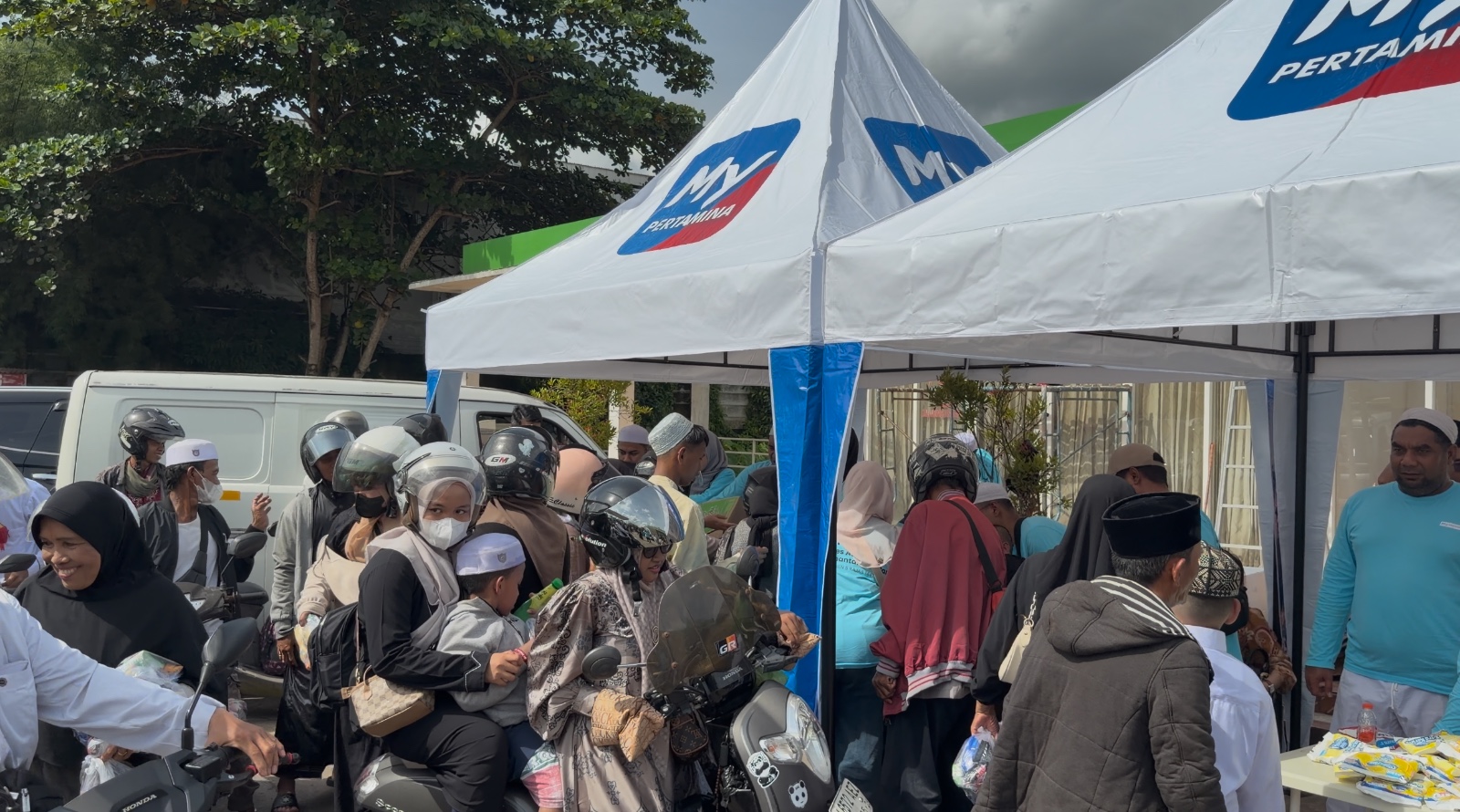 POSKO:Pertamina hadir di Moment 5 Rajab Sekumpul 2025.