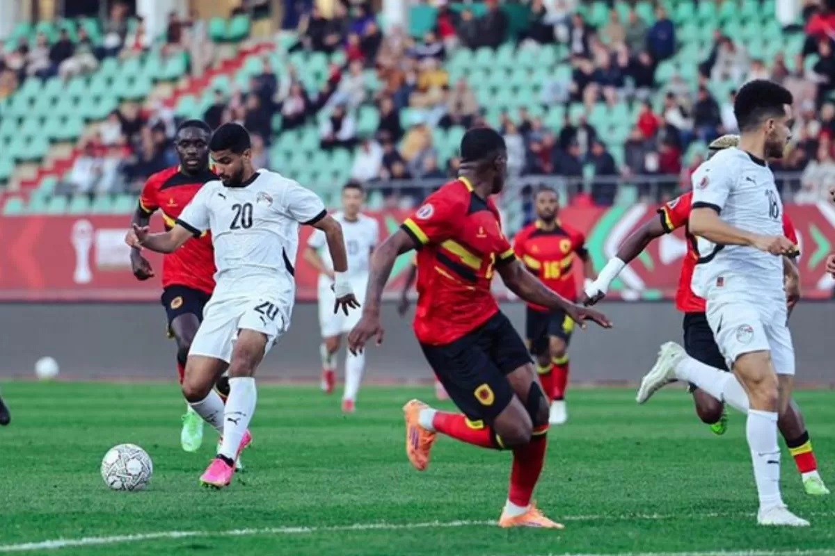 IMBANG: Laga Angola vs Mesir berakhir imbang 0-0, Selasa (30/12).