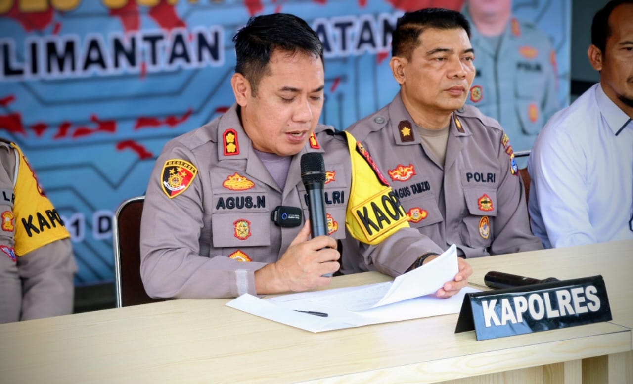 SUMBER: Kapolres HSU AKBP Agus Nuryanto SIK.