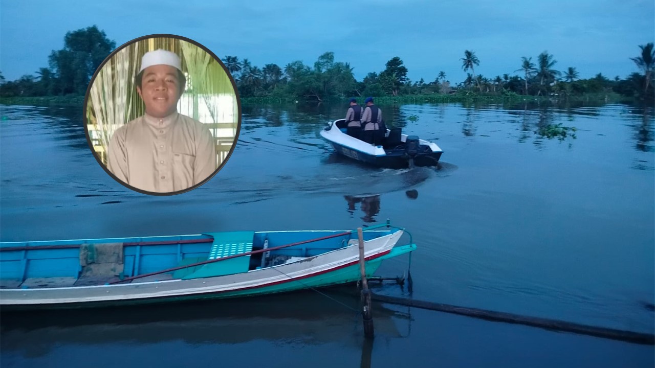 Seorang pelajar kelas 2 SMP, bernama Husni (15), warga Jalan Pengambangan RT 6, dikabarkan tenggelam di Sungai Martapura, saat berenang di sungai bersama sejumlah teman mainnya.