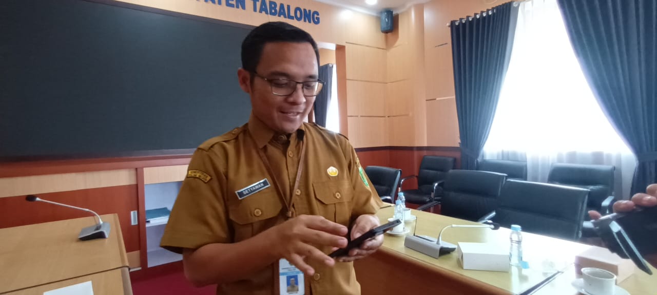 Direktur RSUD H Badarudin Kasim Tanjung, Setyawan Andri Wibowo  mengaku sempat terpapar Super Flu