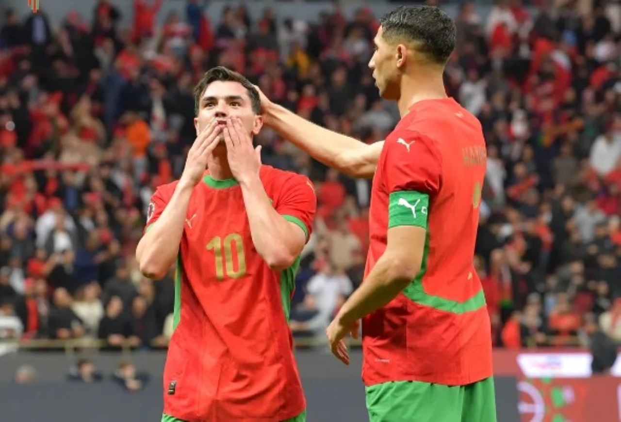 SINGKIRKAN: Maroko singkirkan Tanzania dengan skor 1-0 dan melaju ke Perempat Final Piala Afrika 2025.