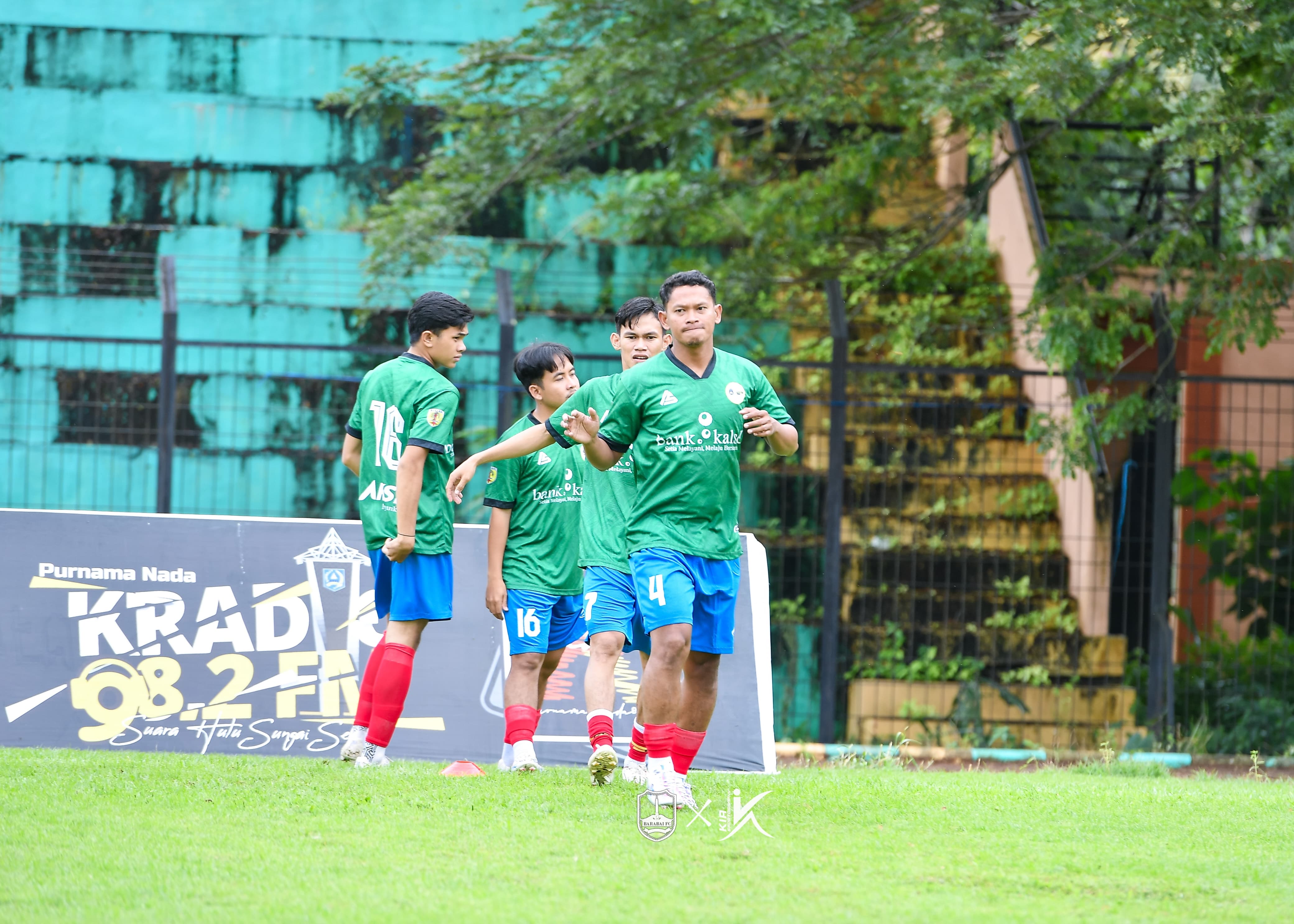 OPTIMIS: Tim Barabai FC wajib menang di kandang jika ingin memperlebar asa lolos fase grup. (Foto: Barabai FC untuk Radar Banjarmasin)
