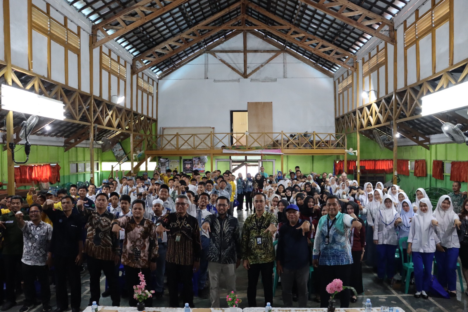 BANGGA RUPIAH: Bank Kalsel menggelar program edukasi keuangan di SMAN 2 Amuntai, Kamis (8/1/2026).