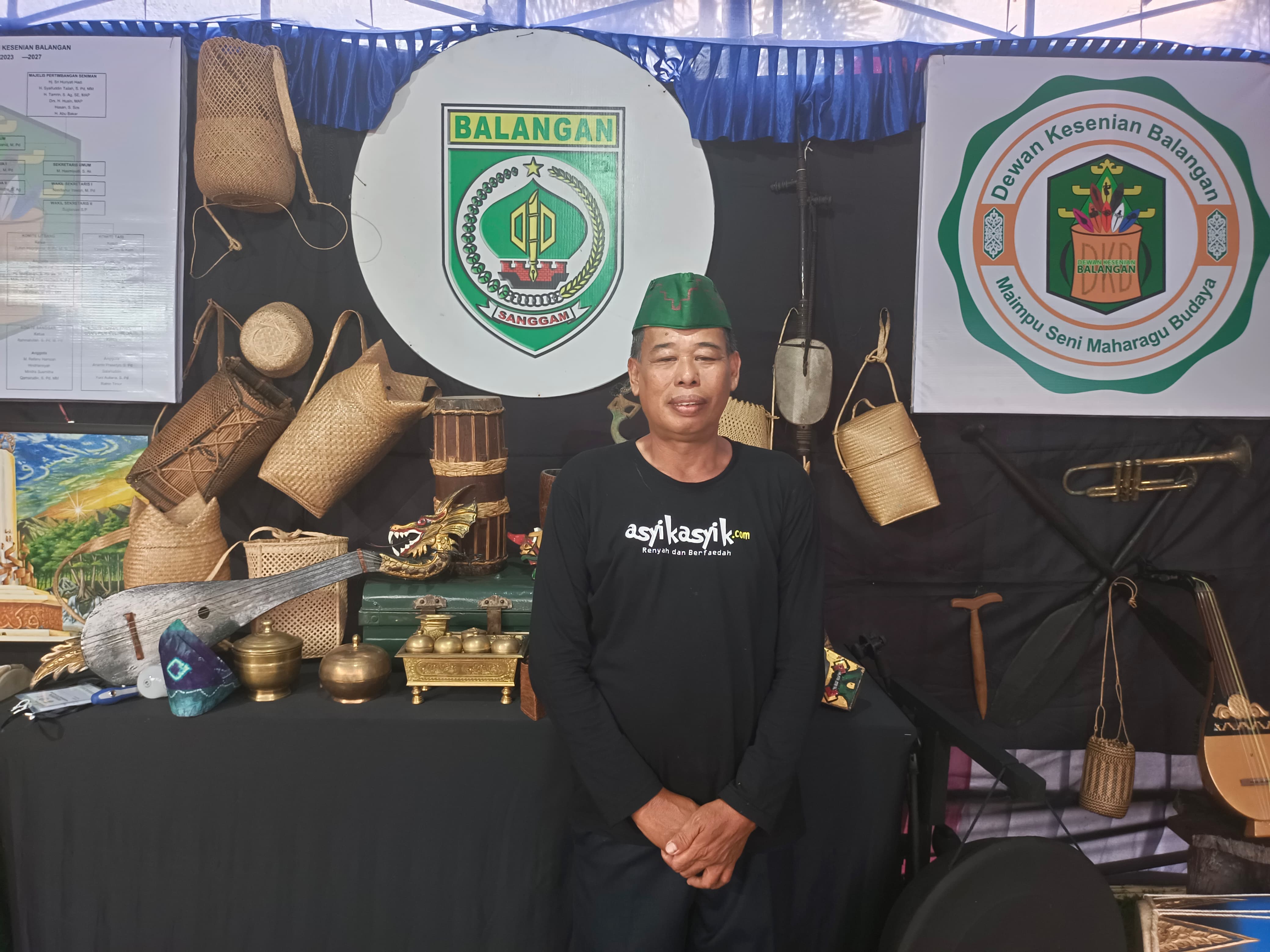 BERPULANG: H Fahmi Wahid semasa hidup dikenal sebagai penyair, penulis, dan tokoh seni yang aktif mendorong perkembangan kesenian dan sastra di Kabupaten Balangan.