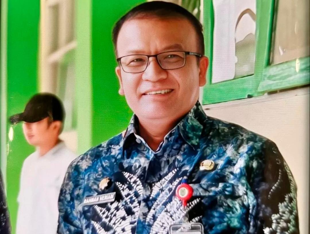 SUMBER: Kepala Dinas Pendidikan dan Kebudayaan Kabupaten HSU Rahman Heriadi. (Foto: M.Akbar/Radar Banjarmasin)