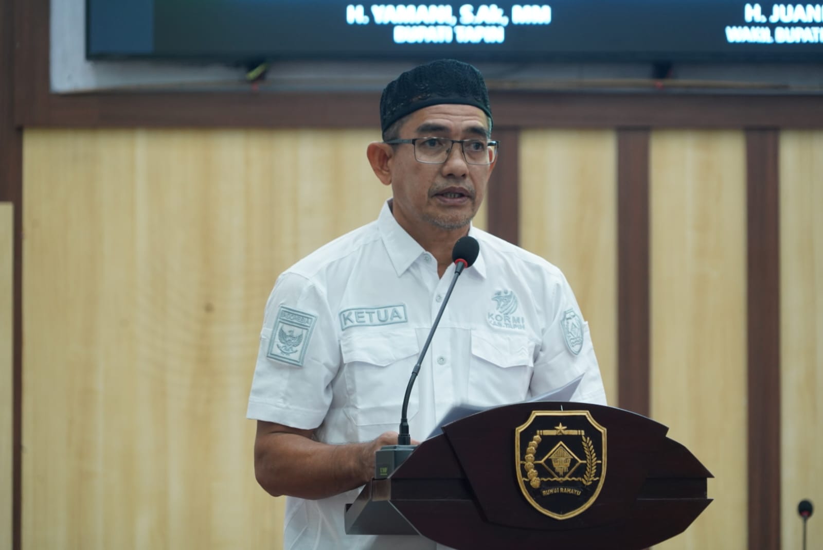 Ketua KORMI Tapin Fatahillah Akbar akan menyiapkan Tapin sebagai tuan rumah Forda di tahun 2027