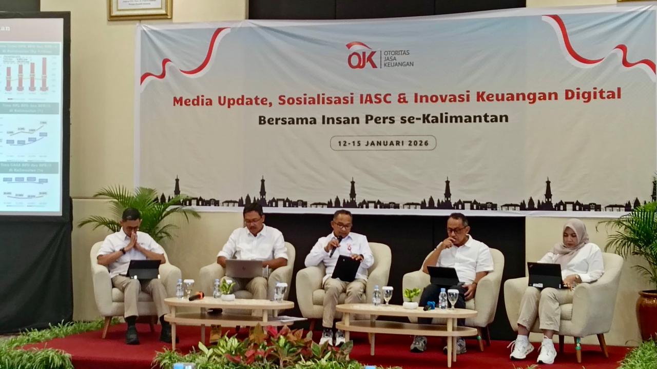 ANTI SCAM: Sosialisasi Indonesia Anti-Scam Centre (IASC) dan Inovasi Keuangan Digital yang digelar di Yogyakarta, Selasa (13/1/2026).