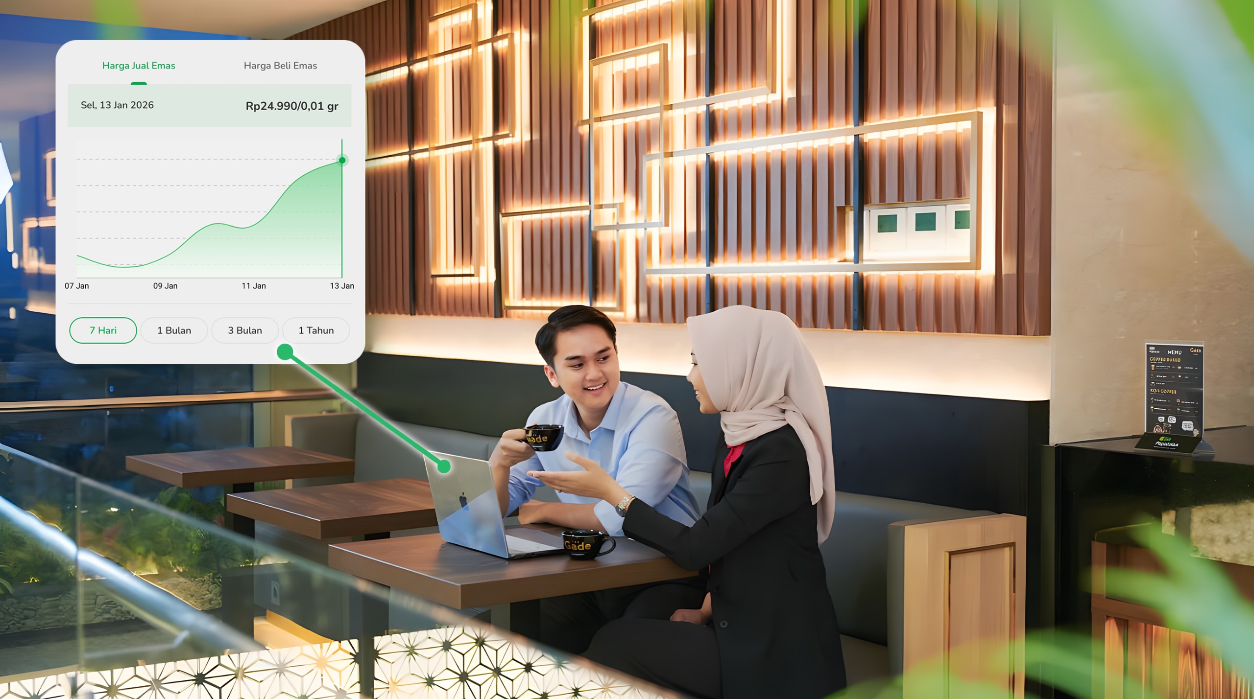 SUPPORT: PT Pegadaian menyatakan dukungannya terhadap tren loud budgeting melalui berbagai programnya.