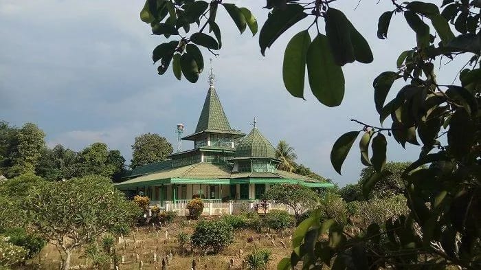 WARISAN: Masjid Pusaka di Desa Banua Lawas, Kabupaten Tabalong, menjadi saksi sejarah tokoh Dayak berperan dalam pembangunannya.