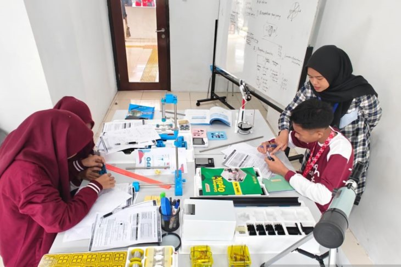 BELAJAR: Aktivitas belajar siswa di Sekolah Rakyat Terintegrasi 9 Banjarbaru.