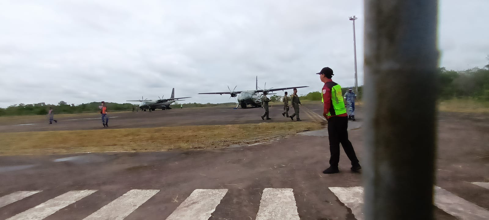 BANDARA WARUKIN : Bandara yang akan dioperasi tahun 2026 ini.  (Foto : Ibnu Dwi Wahyudi/Radar Banjarmasin)