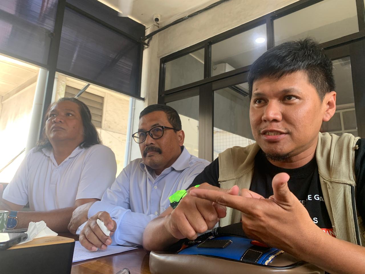 PEMILIK: Salah seorang perwakilan pemilik unit di Grand Tan, Hasanol Kifli. (Endang Syarifuddin/Radar Banjarmasin)