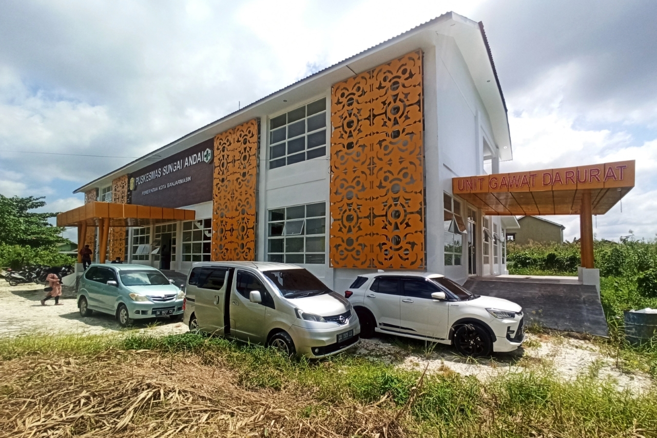 STATUS: Puskesmas Sungai Andai rencananya ditingkatkan menjadi Rumah Sakit Tipe D.
