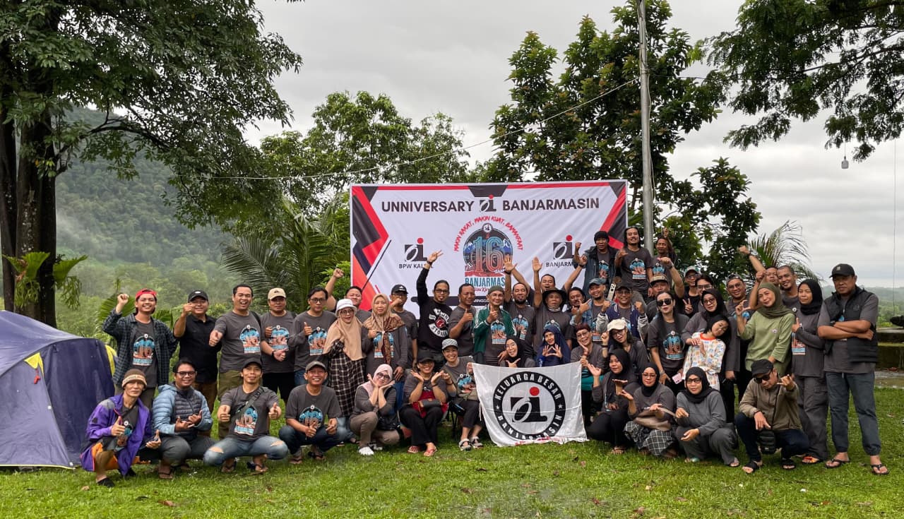 KOMPAK:Anniversary Oi Banjarmasin ke-16 di Villa Akung, Mandiangin Timur pada 17-18 Januari 2026 jadi ajang konsolidasi Oi se-Kalsel.