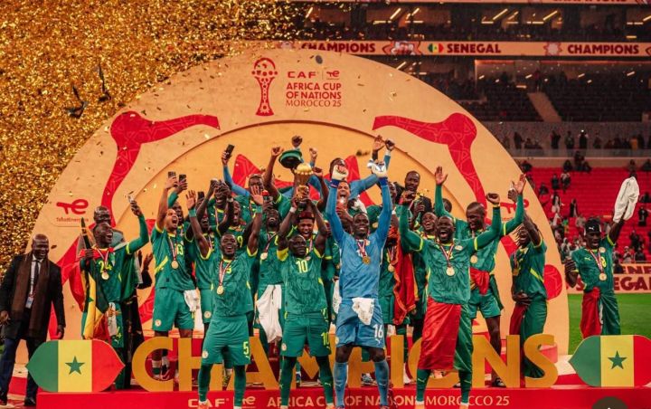 JUARA: Senegal memastikan diri sebagai juara Piala Afrika 2025 setelah mengalahkan tuan rumah Maroko 0-1, Senin (29/1).
