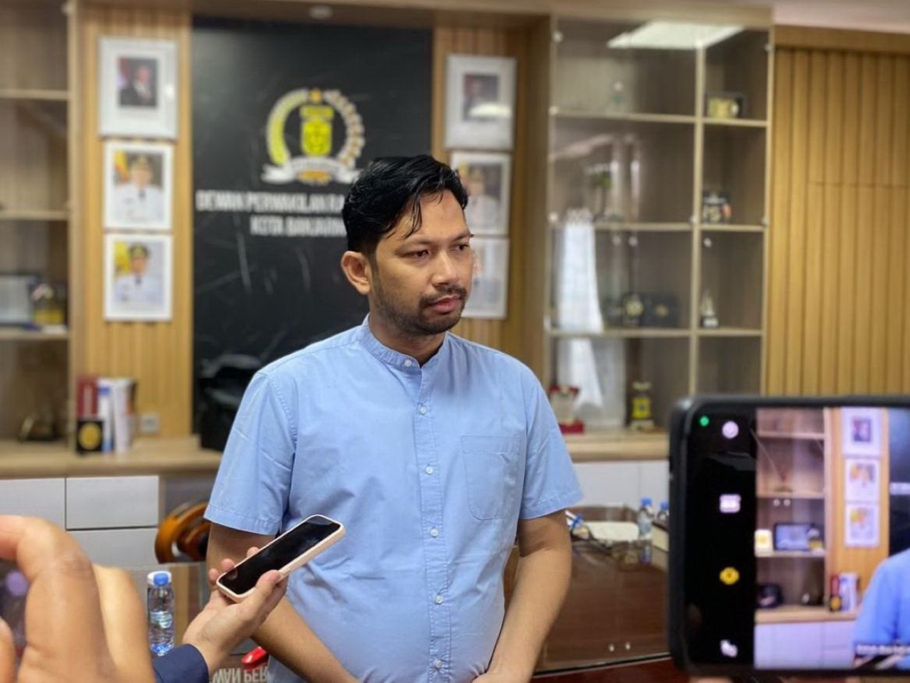RIKVAL FACHRURI, Ketua DPRD Kota Banjarmasin