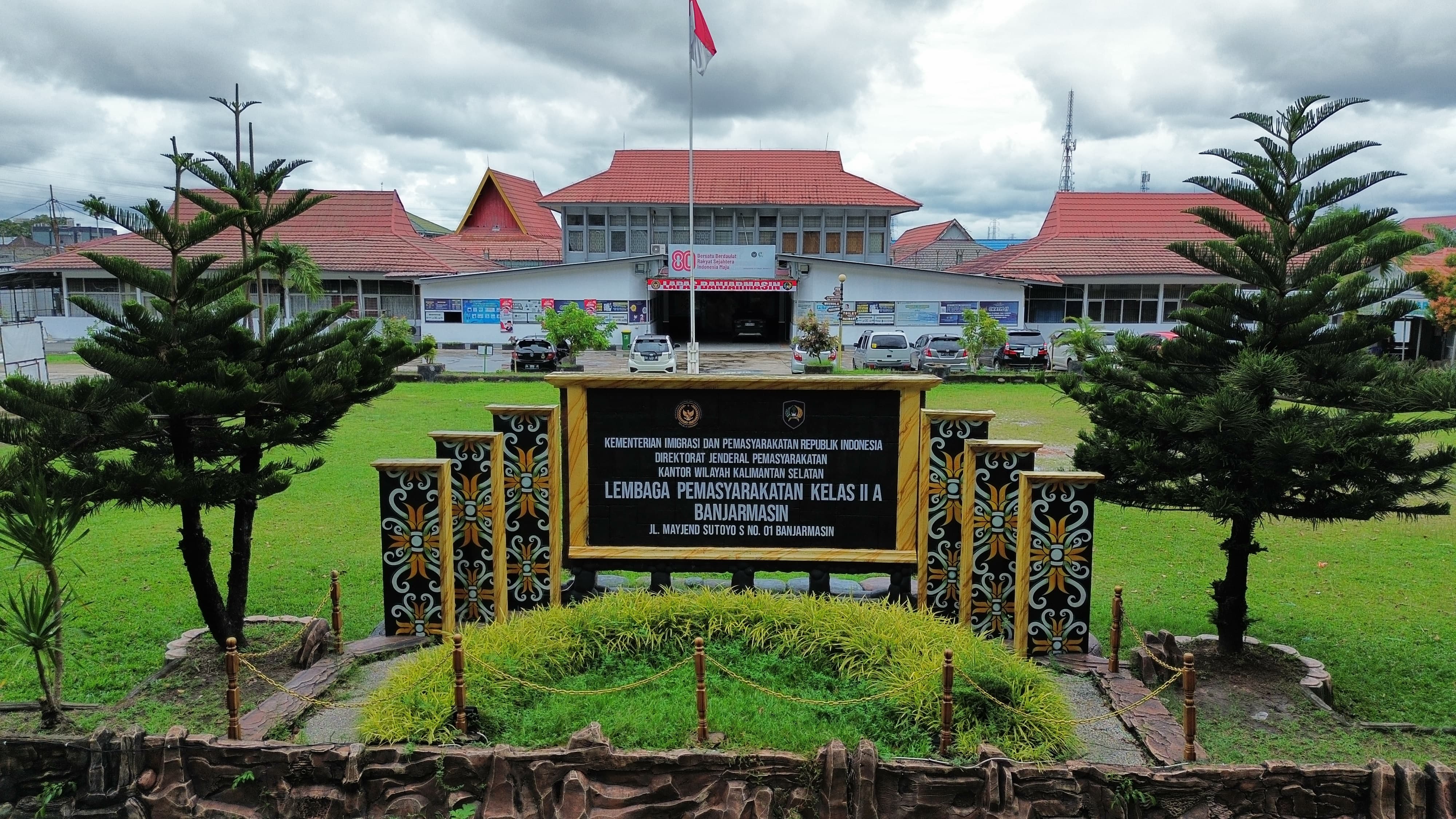 LAPAS: Gedung inilah dijadikan tempat akhir setelah proses persidangan selesai untuk menjalani pidana kurungan