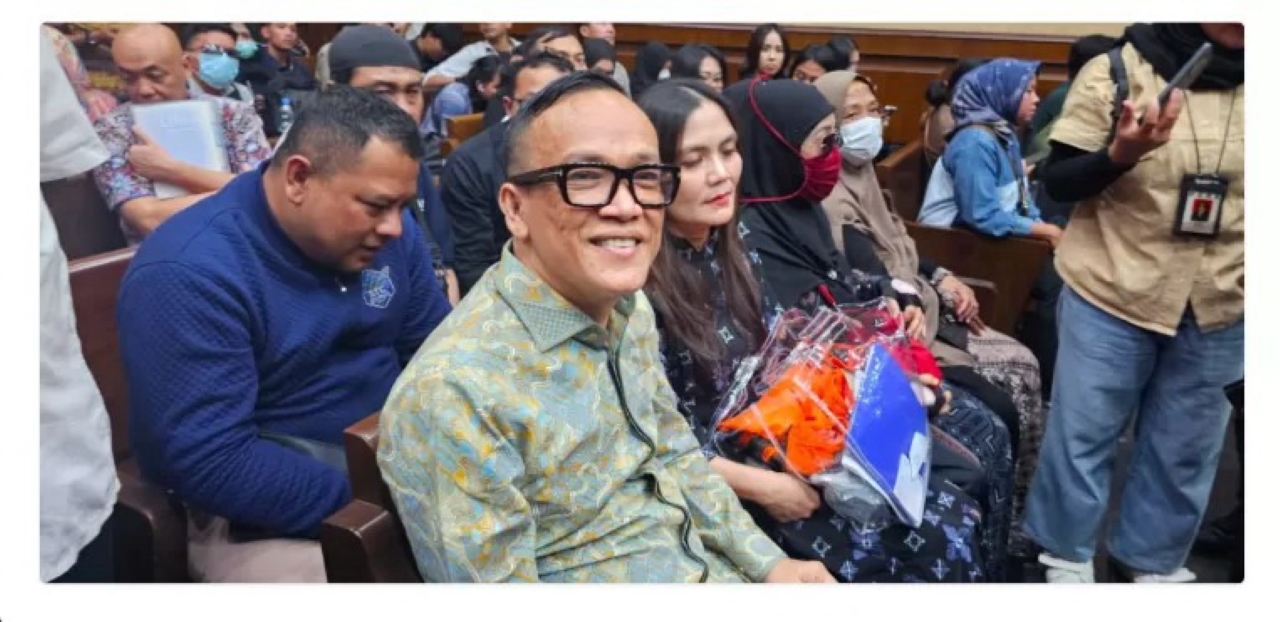 SIDANG DAKWAAN: Mantan Wakil Menteri Ketenagakerjaan (Wamenaker) Immanuel Ebenezer alias Noel menghadiri sidang perdana dengan agenda pembacaan surat dakwaan JPU KPK.