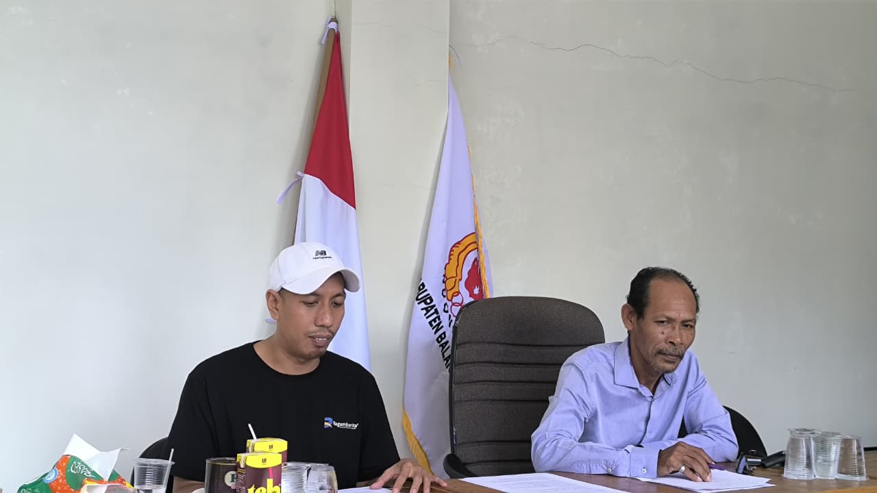 Tim KONI Kabupaten Balangan memberikan penjelasan terkait tahapan penjaringan calon Ketua Umum periode 2026-2030.