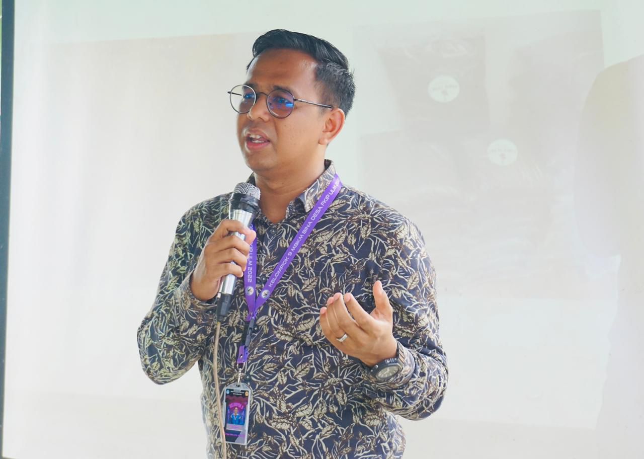 Pengamat Pendidikan Universitas Lambung Mangkurat (ULM), Reza Pahlevi. (Foto: Reza untuk Radar Banjarmasin)