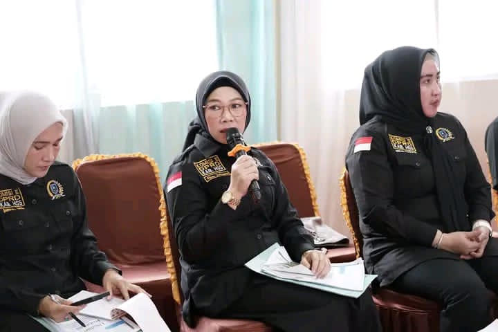 ASPIRASI:Salah satu anggota DPRD HSS Dapil I sampaikan aspirasi.