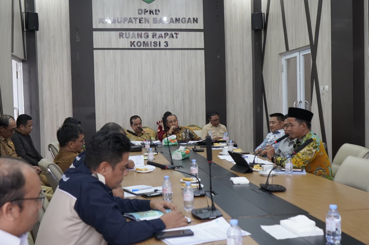 PENGADUAN MASYARAKAT: Komisi III DPRD Balangan memanggil manajemen PTAM Sanggam Balangan terkait distribusi air bersih belum optimal dan penyertaan modal Rp20 miliar.
