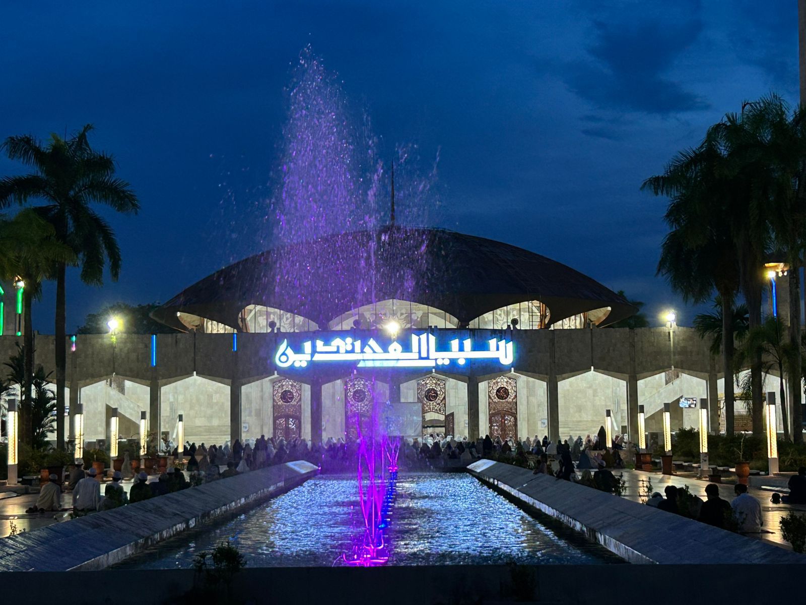 MAKIN HIDUP: Masjid Raya Sabilal Muhtadin dengan tampilan baru.