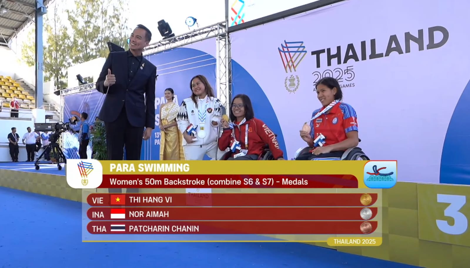 NOR AIMAH: Atlet para renang NPC Kalsel asal Kabupaten Balangan sukses mempersembahkan medali perak untuk Indonesia pada ASEAN Para Games Thailand 2026.