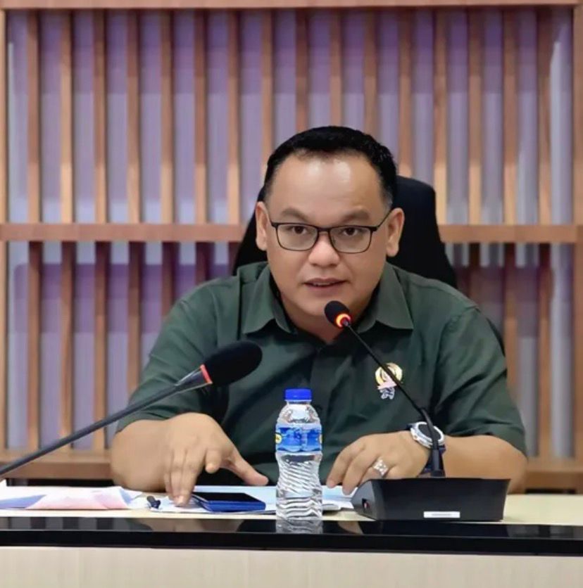 Awaludin Wakil Ketua DPRD yang juga merupakan bagian dari PMI Kotabaru. Foto: Awaludin.