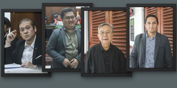 PARA AHLI: (dari kiri) Sajogo, Bambang Sugeng Ariadi, Prof Nindyo Pramono, Prof Ghansam Anand.