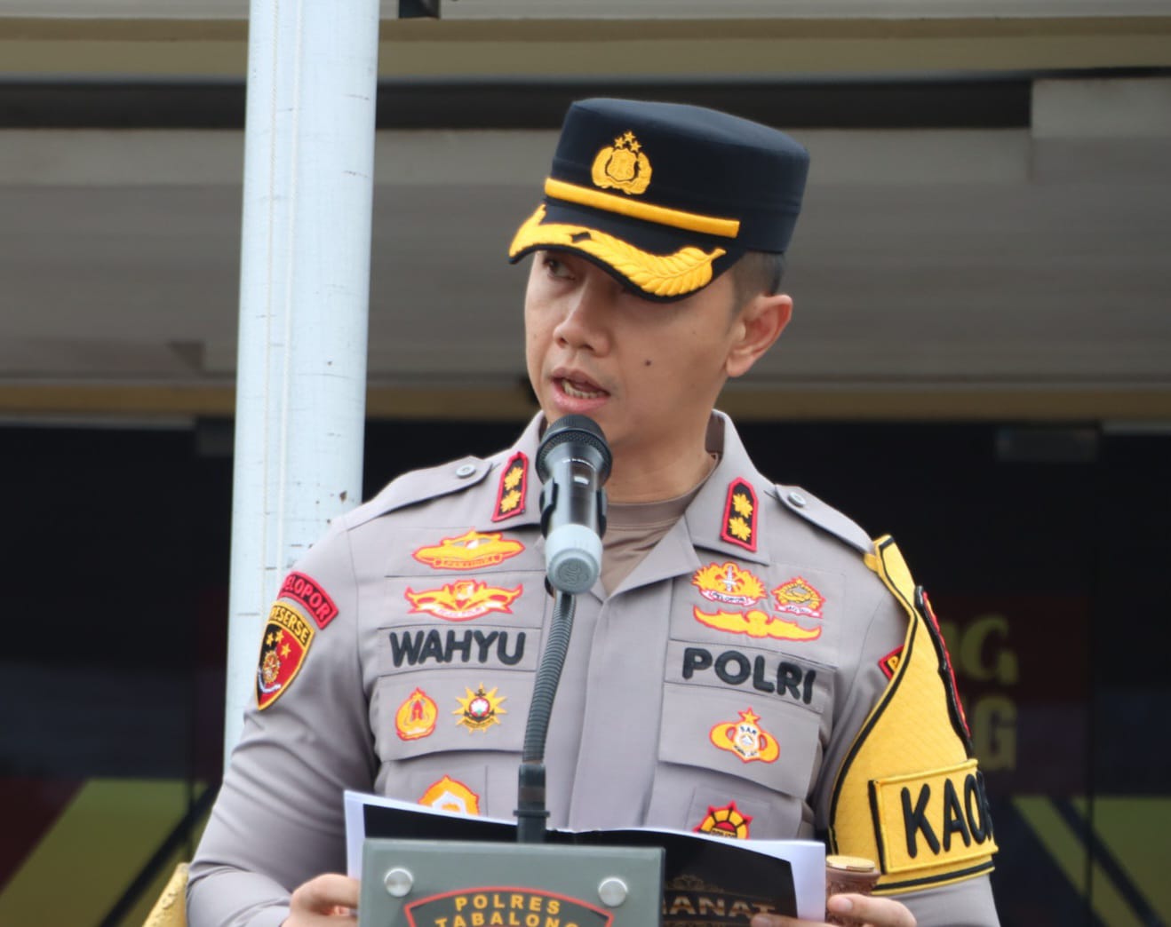 Kapolres Tabalong AKBP Wahyu Ismoyo.  (Foto : Polres Tabalong untuk Radar Banjarmasin)