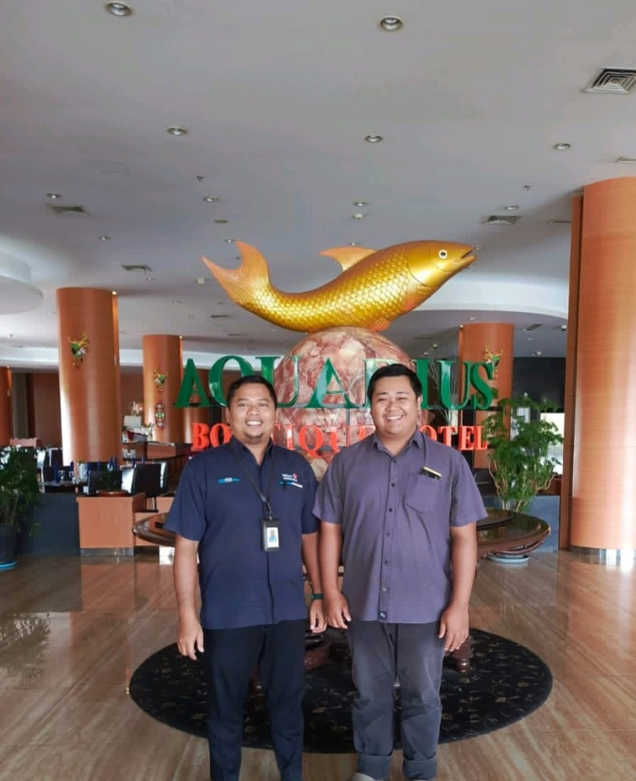 KUNJUNGAN:Kunjungan Monitoring Layanan ke Aquarius Boutique Hotel Sampit.