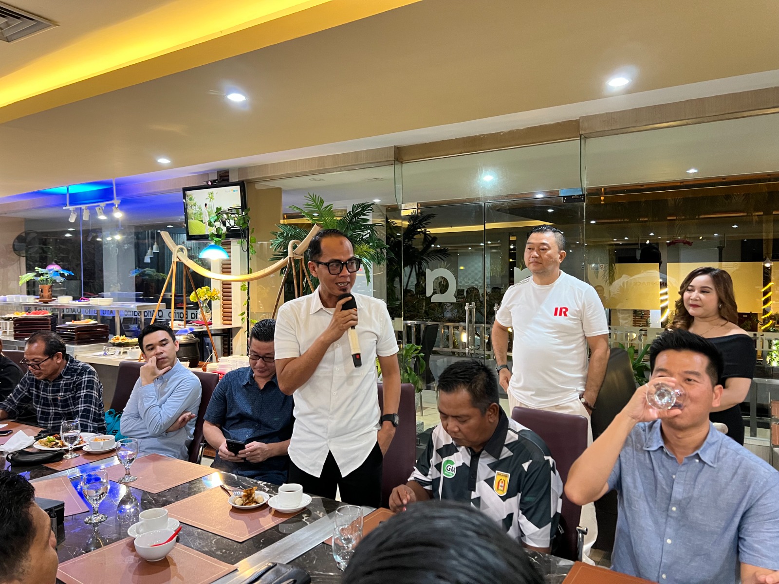 NEW MEMBER: BM Diler Wuling-BYD Banjarmasin, Chepy Supriyatna memperkenal diri sebagai member baru.