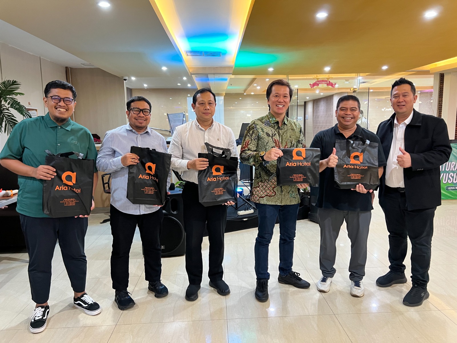 DOORPRIZE:Berbagai doorprize disediakan Hotel Aria Barito Banjarmasin.