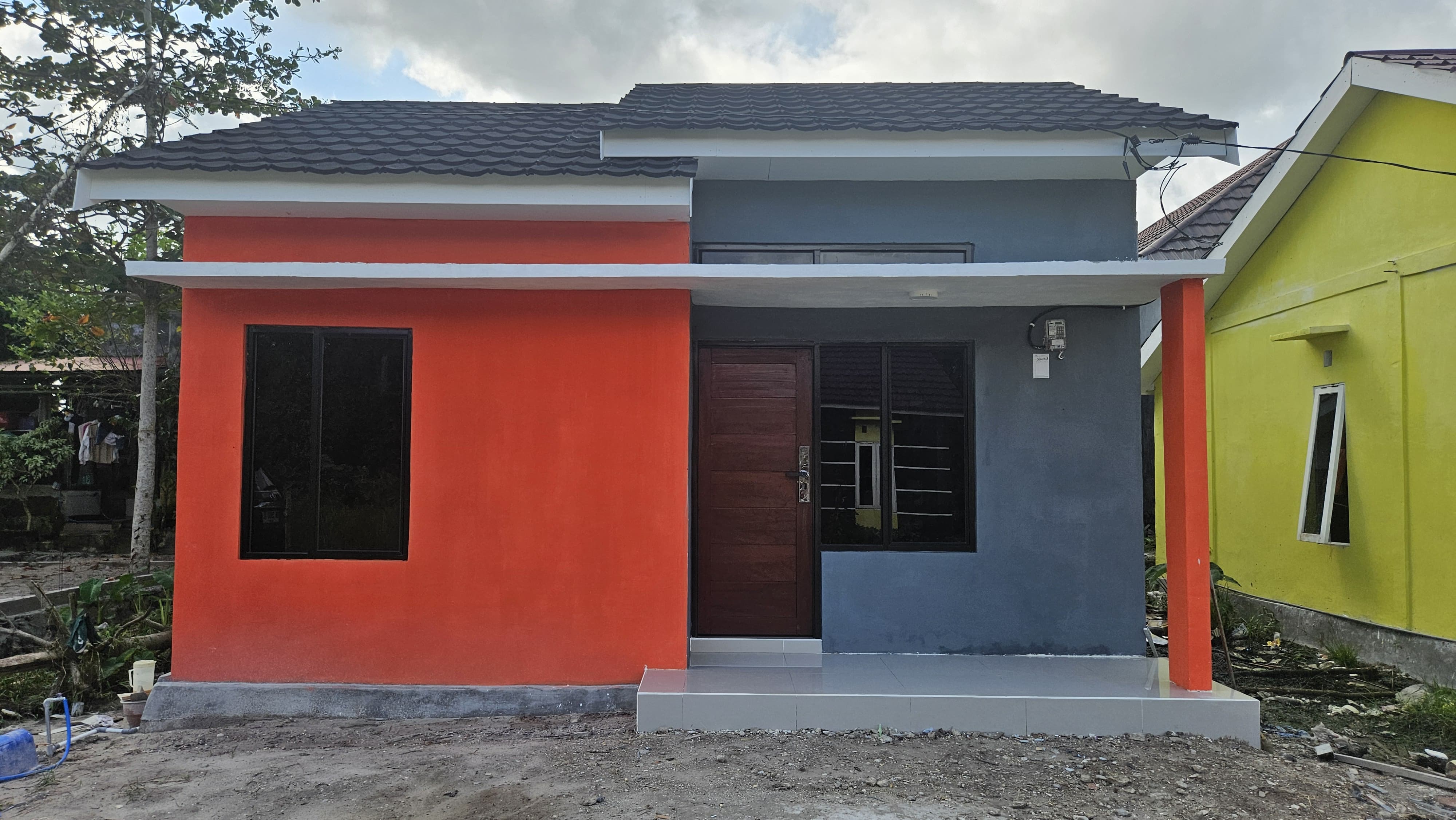 MEWAH:Desain mewah jadi andalan dari rumah yang ditawarkan PT Surya Bangunan Propertindo.