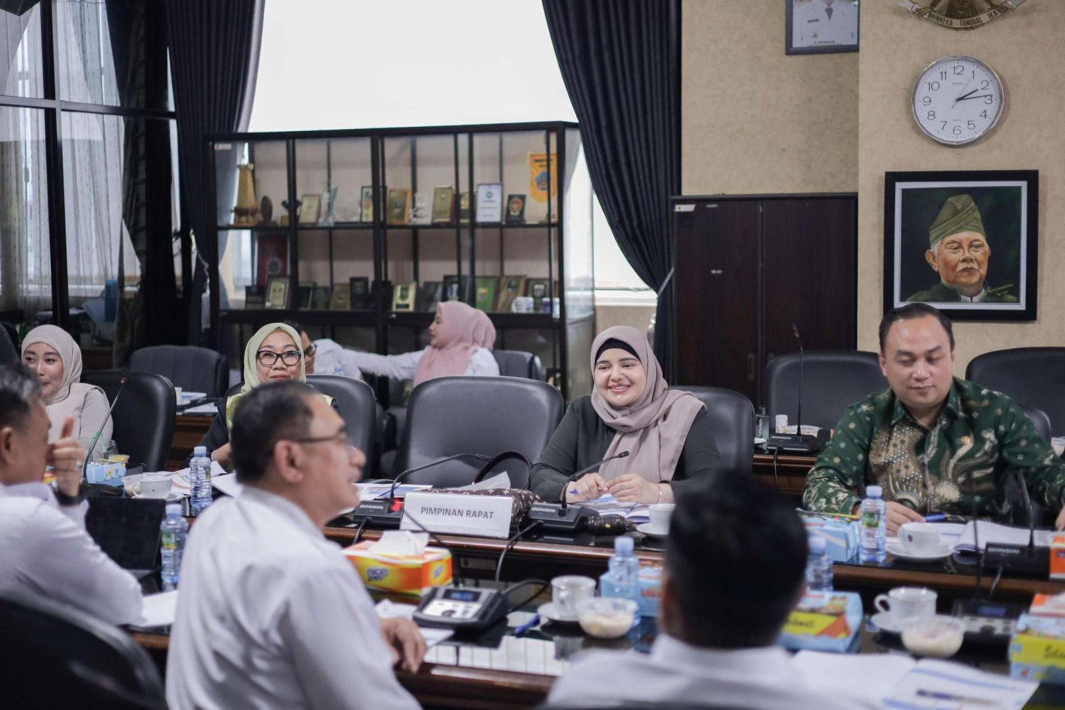 DENGAR PENDAPAT: Komisi IV DPRD Kalsel menggelar Rapat Dengar Pendapat (RDP) bersama dua rumah sakit, Rabu (28/1).