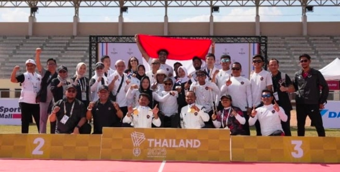 PRESTASI:Atlet NPCI asal Kota Banjarbaru sukses menyumbangkan medali bagi Indonesia pada ajang ASEAN Para Games 2025 di Thailand.