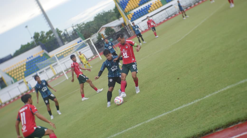 PUTARAN PERTAMA: Tim Barabai FC mengoleksi 6 poin dari dua pertandingan di Grup D Babak Enam Besar.