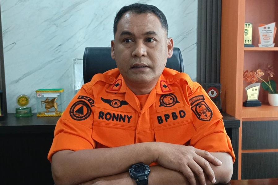NARASUMBER: Kepala BPBD Kalsel Ronny Eka Saputra.