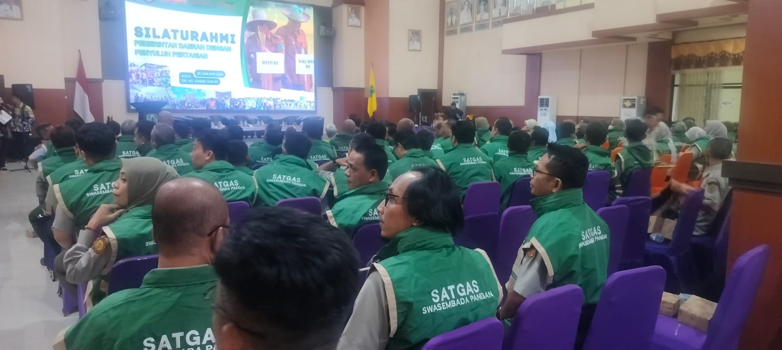 BERALIH: Sebanyak 97 PPL di Kabupaten Hulu Sungai Utara resmi menjadi pegawai di lingkungan Kementerian Pertanian.